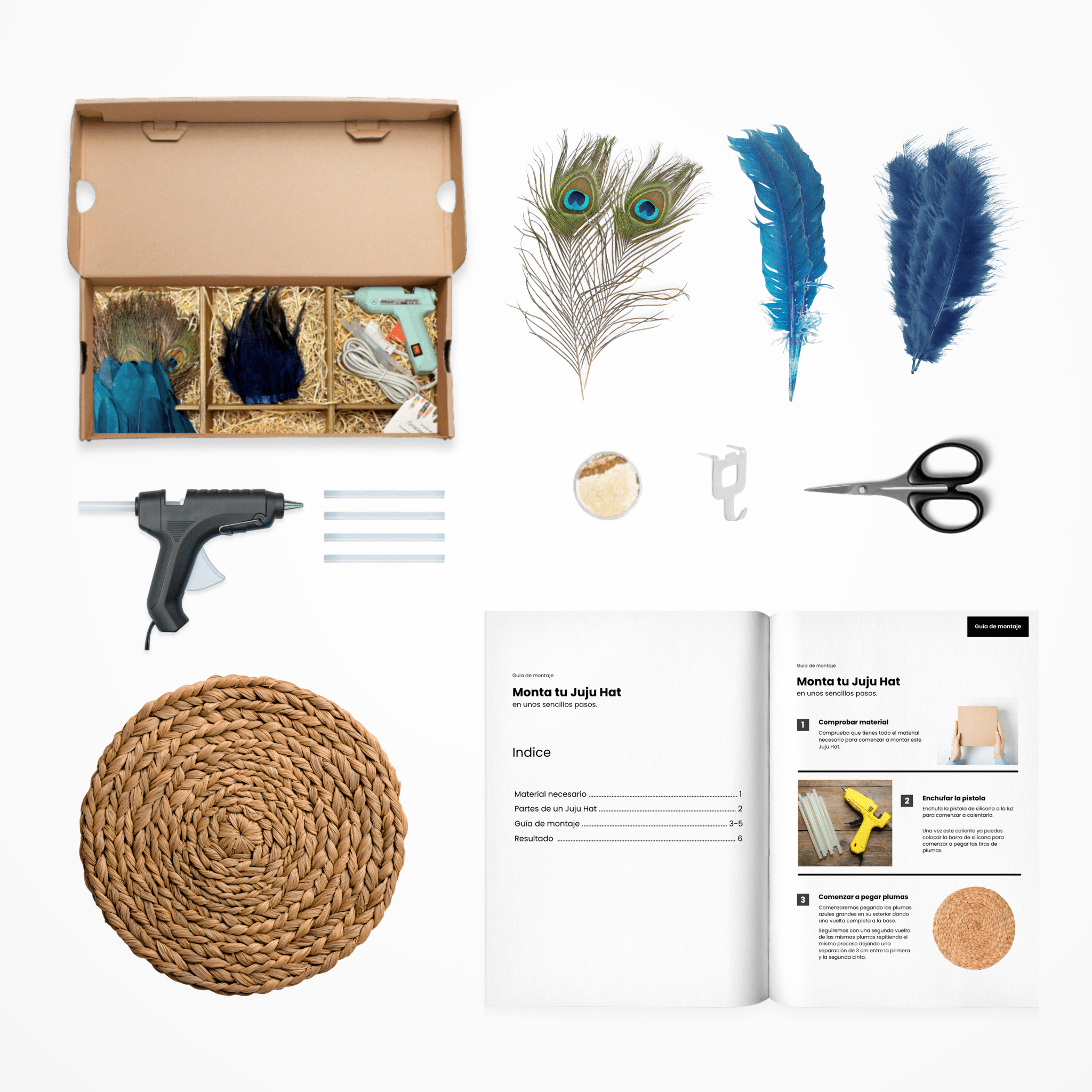 Kit DIY Juju Hat - Uganda - Juju Hats